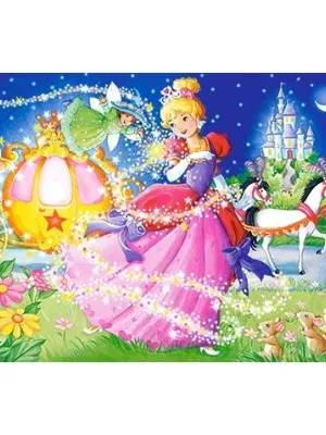 Castorland dėlionė Cinderella 120 det.