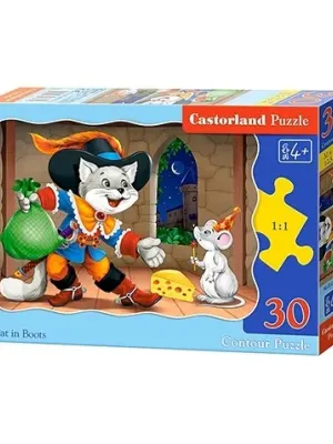 Castorland dėlionė  Cat In Boots 30 det.