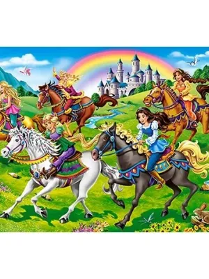 Castorland dėlionė PRINCESS HORSE RIDE 260 det.