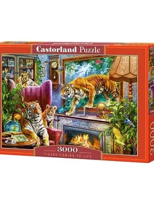 Castorland dėlionė Tigers Comming To Life 3000 det.