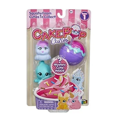Cake Pop Cuties pyragaičiai ant pagaliuko su gyvūnais (pažeista pakuotė)