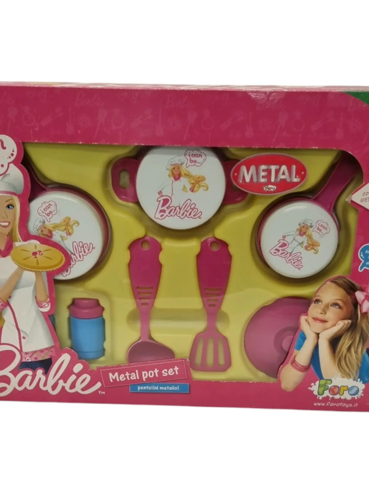 Indų rinkinys "Barbie" (pažeista pakuotė)
