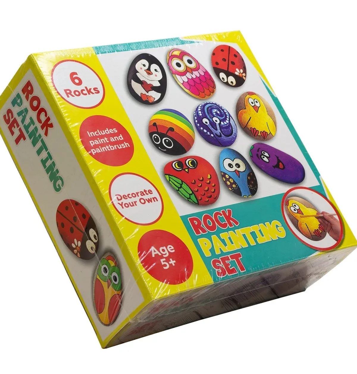 Kūrybos rinkinys tapyba ant akmenėlių