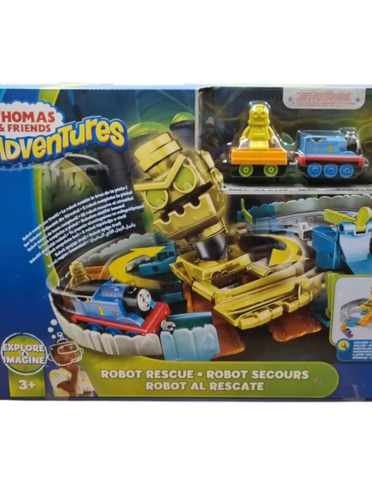 Rinkinys Thomas Adventures "Išgelbėti robotą" (pažeista pakuotė)