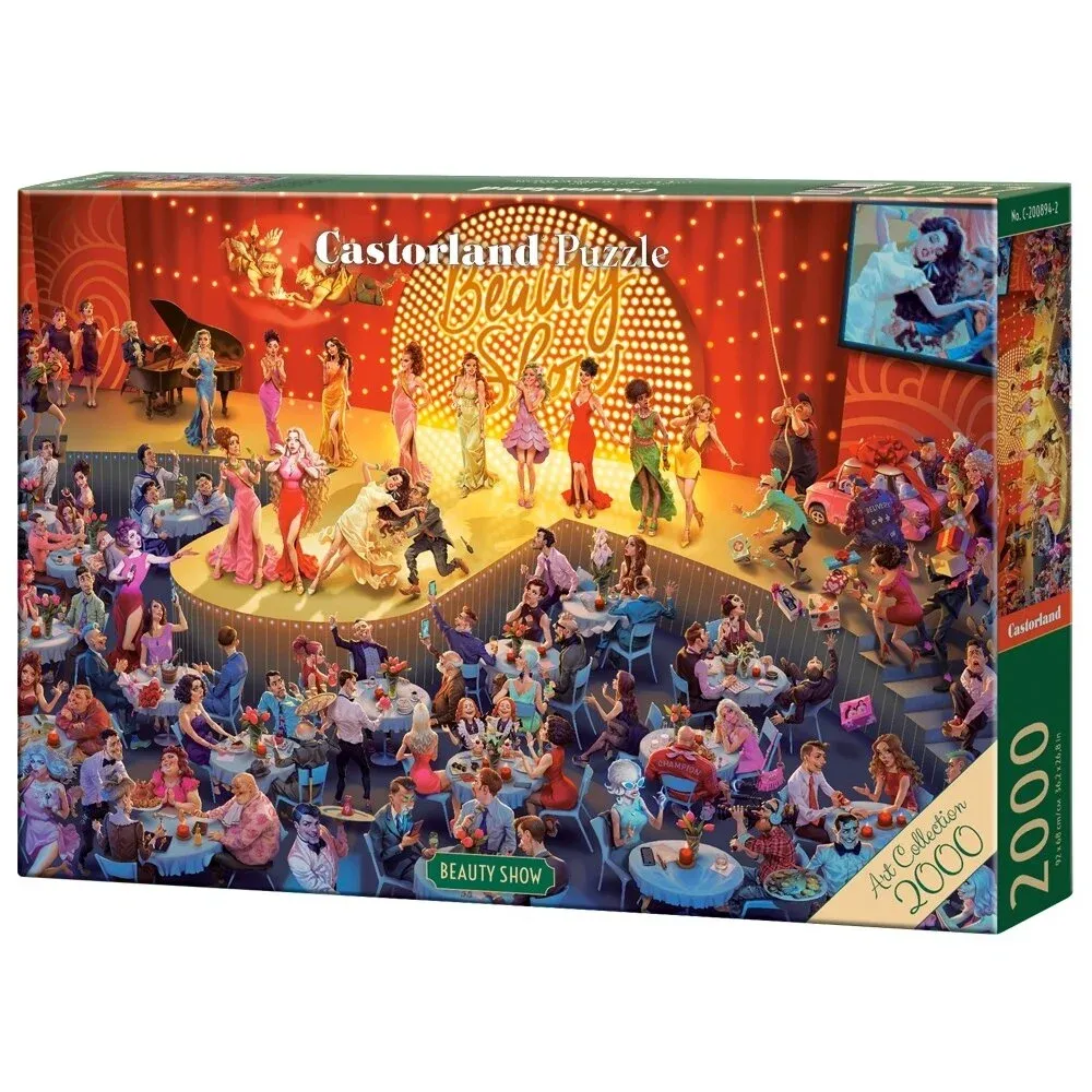 Castorland dėlionė ART kolekcija Beauty Show 2000 det.