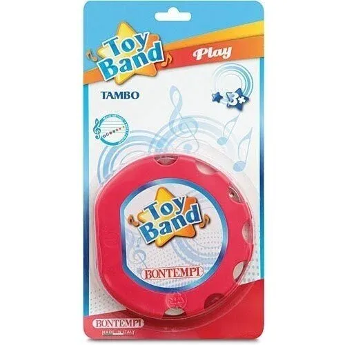 Muzikos instrumentas Tambūrinas  Bontempi (pažeista pakuotė).