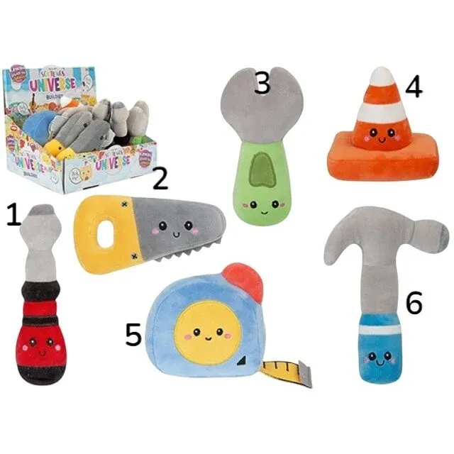 Softlings pliušiniai įrankiai 16 cm