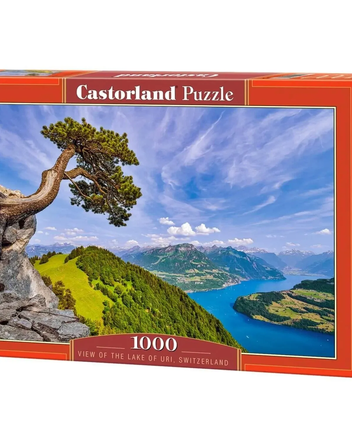 Castorland dėlionė View of the Lake of Uri, Switzerland 1000 det.