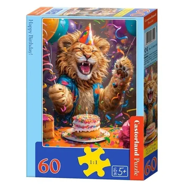 Castorland dėlionės Happy Birthday! 60 det.