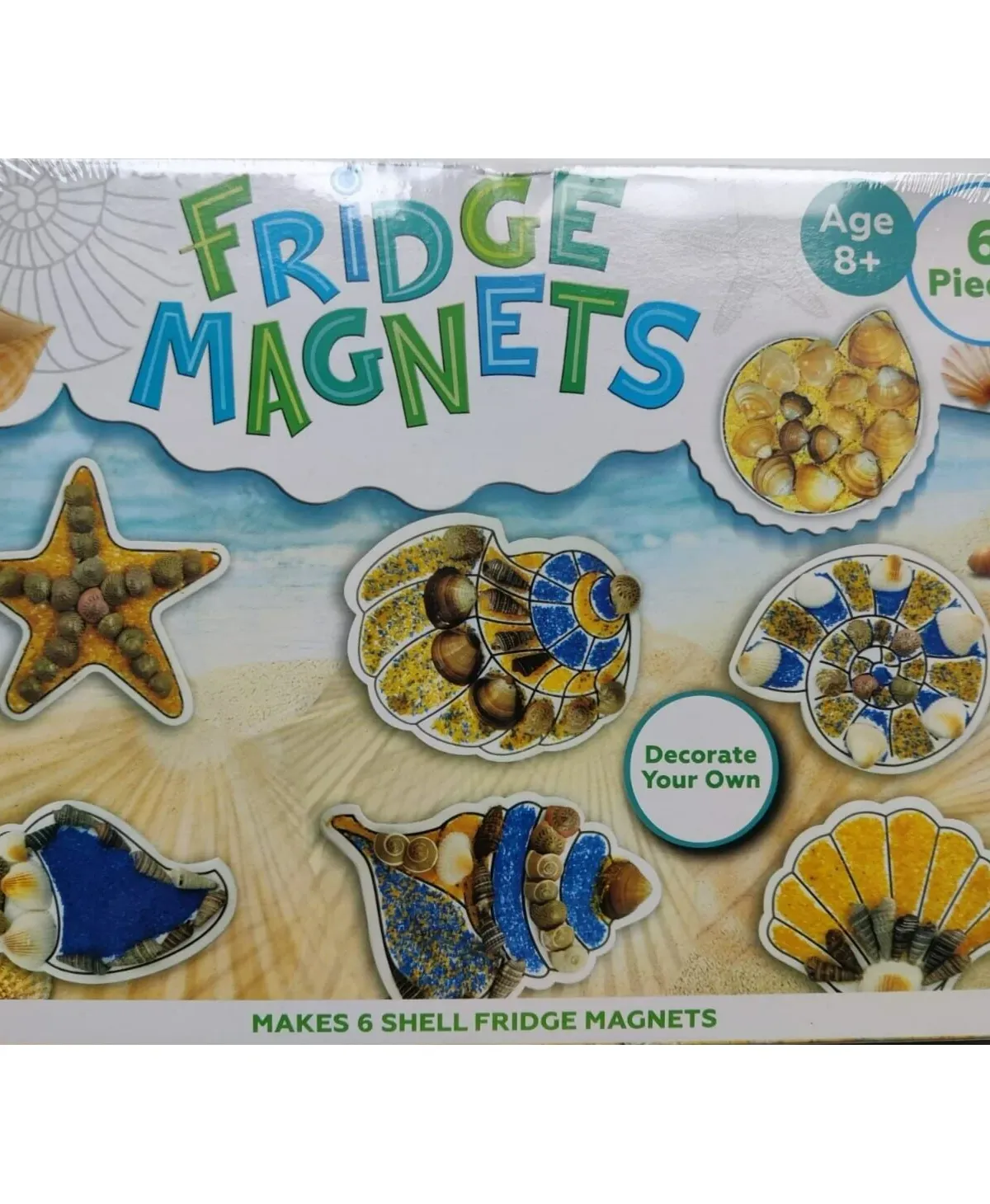 Shells kūrybos rinkinys šaldytuvo magnetai