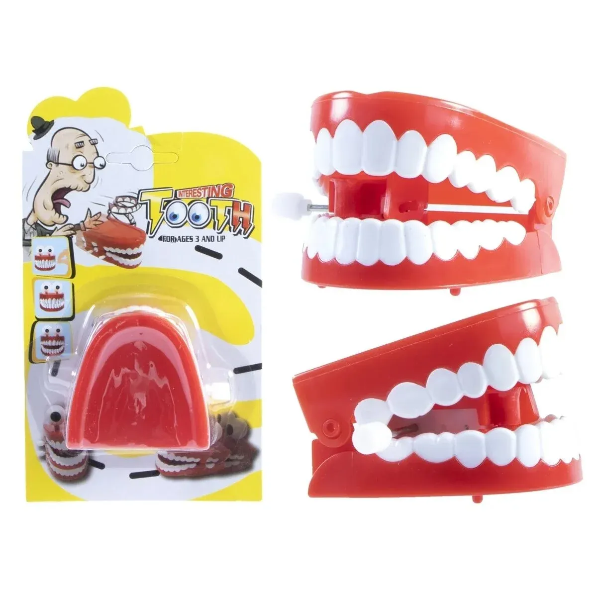 Prisukamas žaislas Dantys