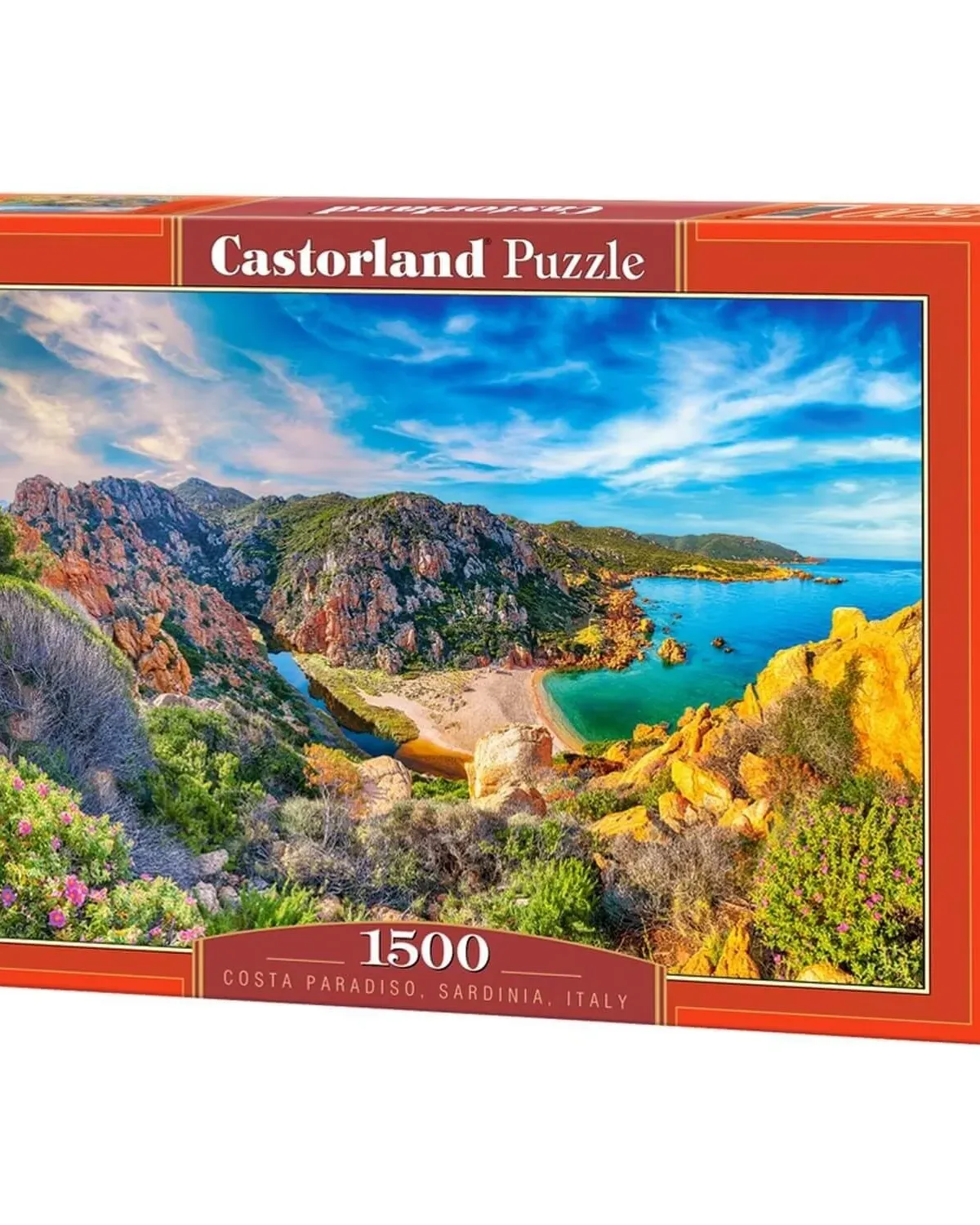 Castorland dėlionė Costa Paradiso, Sardinia, Italy 1500 det.