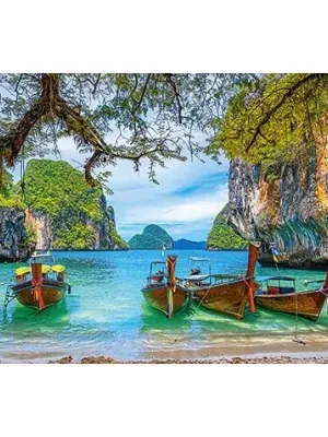 Castorland dėlionė Bay in Thailand 1500 det.
