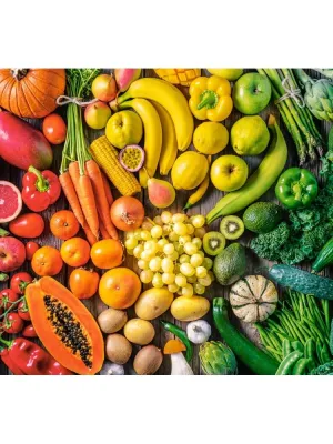 Castorland dėlionė Rainbow of Vitamins 1500 det.