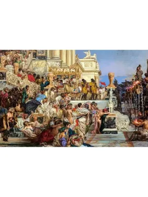 Castorland dėlionė ART kolekcija Nero's Torches, Henryk Siemiradzki 4000 det.