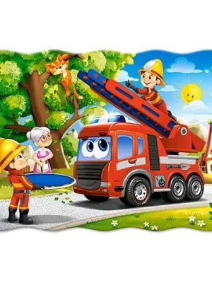 Castorland dėlionė Firefighters To The Rescue 30 det.