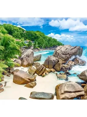 Castorland dėlionė La Digue Island, Seychelles 500 det