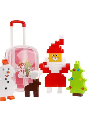 Technok kalėdinis konstruktorius lagamine 87 detalių 8805