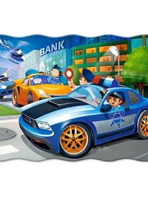 Castorland dėlionė Police Chase  30 det.