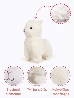 Fancy minkšta Alpaka 38 cm