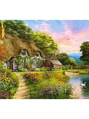 Castorland Dėlionė Countryside Cottage 1500 Det.