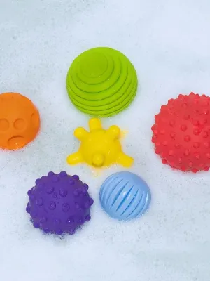 Fancy baby sensoriniai kamuoliukai 6 vnt