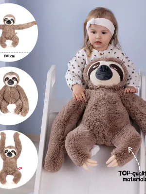 Fancy minkštas žaislas tinginys Braunis 57 cm