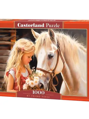 Castorland dėlionė  My Friend Horse 1000 det.
