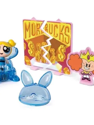 POWER PUFF GIRLS žaidimo rinkinys Aura Power Pods (pažeista pakuotė)