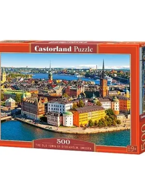 Castorland dėlionė The Old Town of Stockholm, Sweden 500 det.