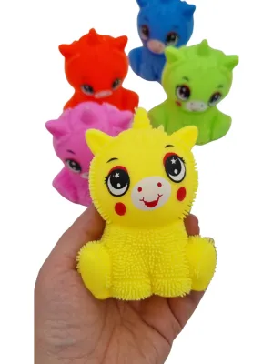 Antistresinis žaislas Vienaragis 12 cm suspaudžiamas