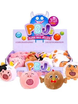 PBJ`S antistresinis žaislas Barnyard 8 cm