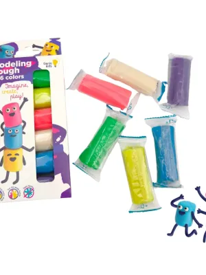 Genio KIds modelino rinkinys 6 spalvos