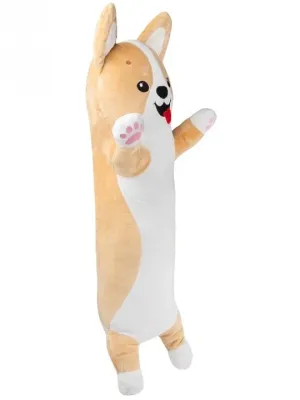 Fancy minkštas žaislas pagalvė šuo korgis Vaflis 70 cm