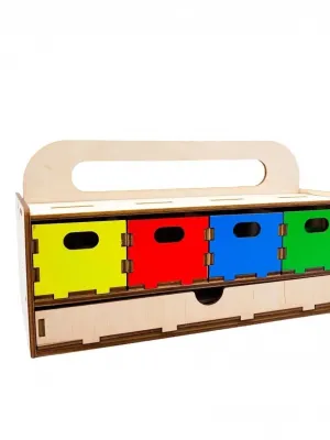 Master Wood medinis žaidimas Stebuklinga skrynelė