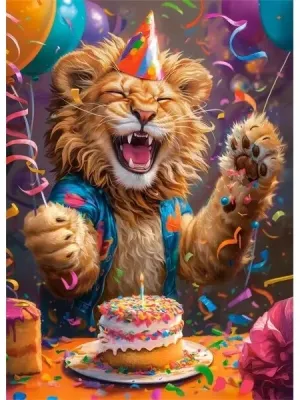 Castorland dėlionės Happy Birthday! 60 det.