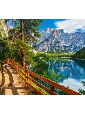Castorland dėlionė Braies Lake, Braies 1000 det.
