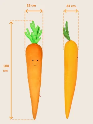 Fancy minkštas žaislas pagalvė Morka 188 cm