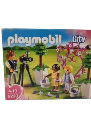 PLAYMOBIL City Life, Gėlių vaikai ir fotografas (pažeista pakuotė)