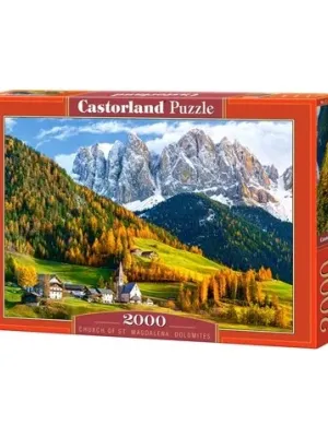 Castorland dėlionė CHURCH OF ST.MAGDALENA,DOLOMITES  2000 det.
