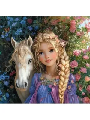 Castorland dėlionė Princess With A Horse 300 det