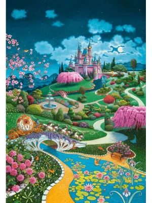 Castorland dėlionė Cinderellas Castle 1000 det.