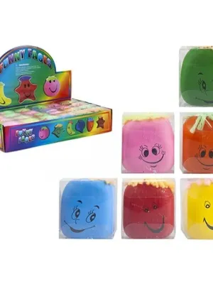 Antistresinė suspaudžiamas kamuoliukas Funny Faces