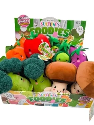 Softlings Foodies minkštas žaislas baklažanas 16 cm