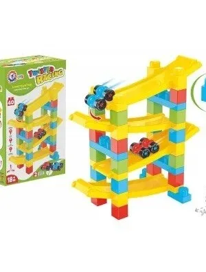 Technok nusileidimo trasa su mašinytėmis