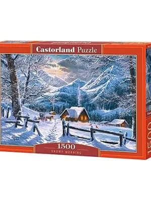 Castorland dėlionė Snowy Morning 1500 det.