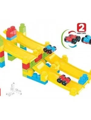 Technok nusileidimo trasa su mašinytėmis