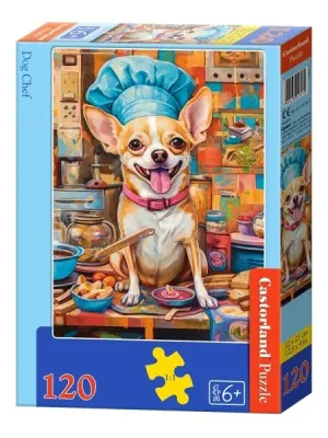 Castorland dėlionė Dog Chef 120 det.