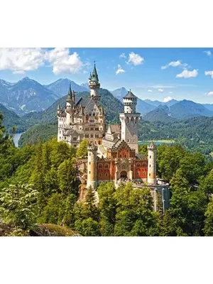 Castorland dėlionė Neuschwanstein Castle, Germany 500 det