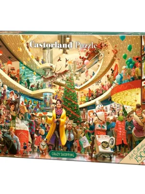 Castorland dėlionė ART kolekcija Crazy Shopping 1500 det.